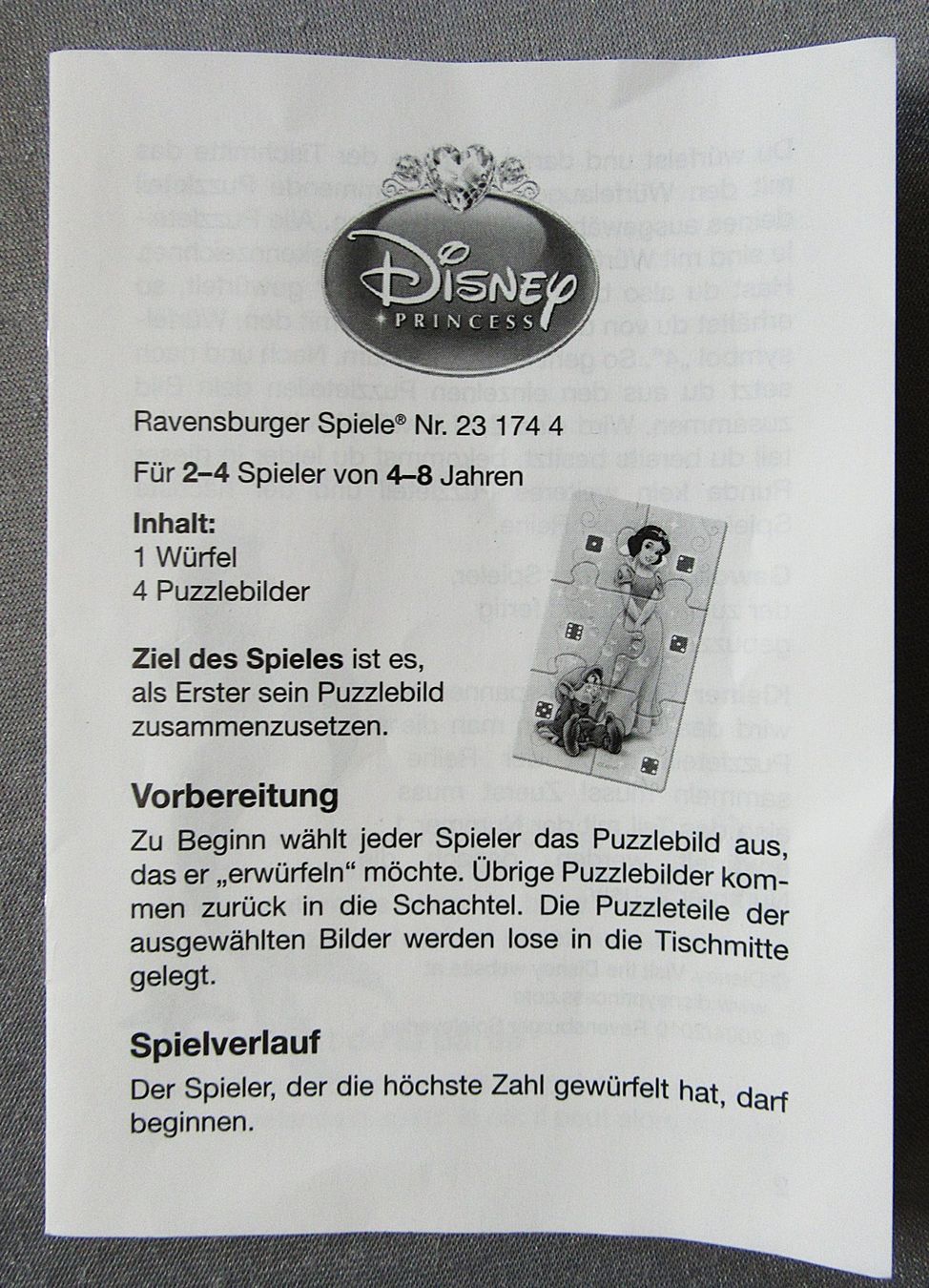Ravensburger Giochi: Ravensburger Würfelpuzzle - 4 Puzzlebilder – Usato da Auenstein venduto da Padabimbim 4