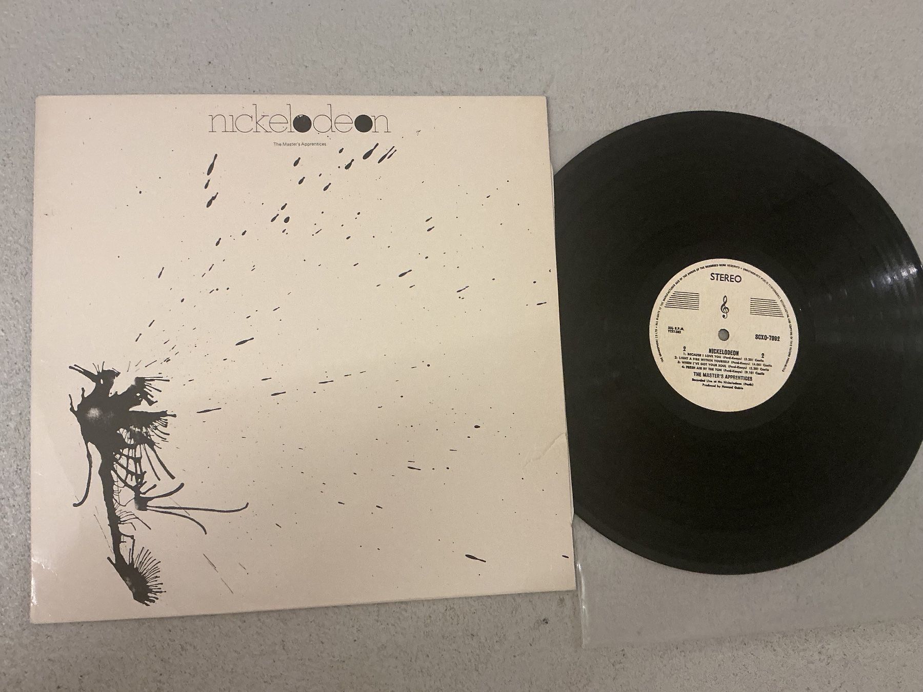 Dischi in vinile: Nickelodeon LP - The Master's Apprentice (Cover hat Riss) – Usato da Winterthur venduto da Tumko-Vinyl