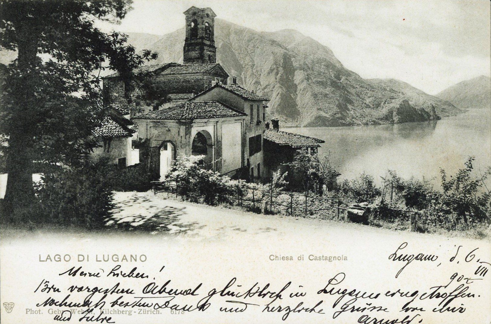 Cartoline postali: ab 1899: Lot mit 15 Ansichtskarte Schweiz, dabei Lithos – Usato da Basel venduto da Strubelibs 3