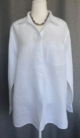 Lauren Ralph Lauren Leinenbluse Grösse 1X - (CH/46)