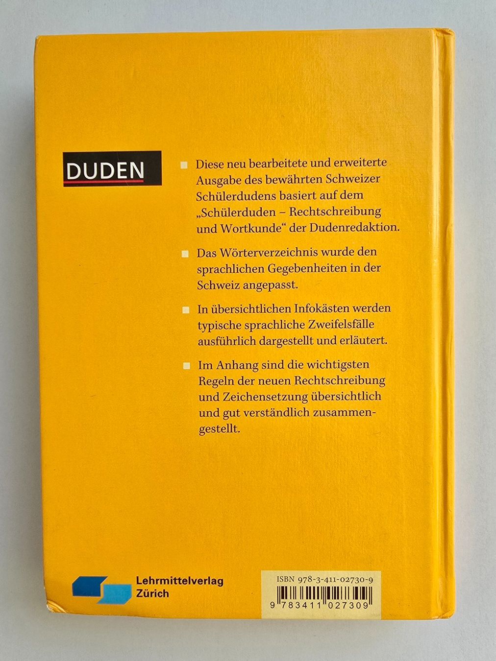 Libri: Schweizer Schülerduden Rechtschreibung – Usato da Zürich venduto da pfo_tjp8 1