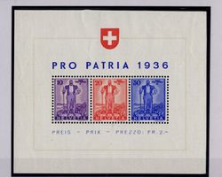 R1722  /  Bloc pro patria 1936 neuf XX