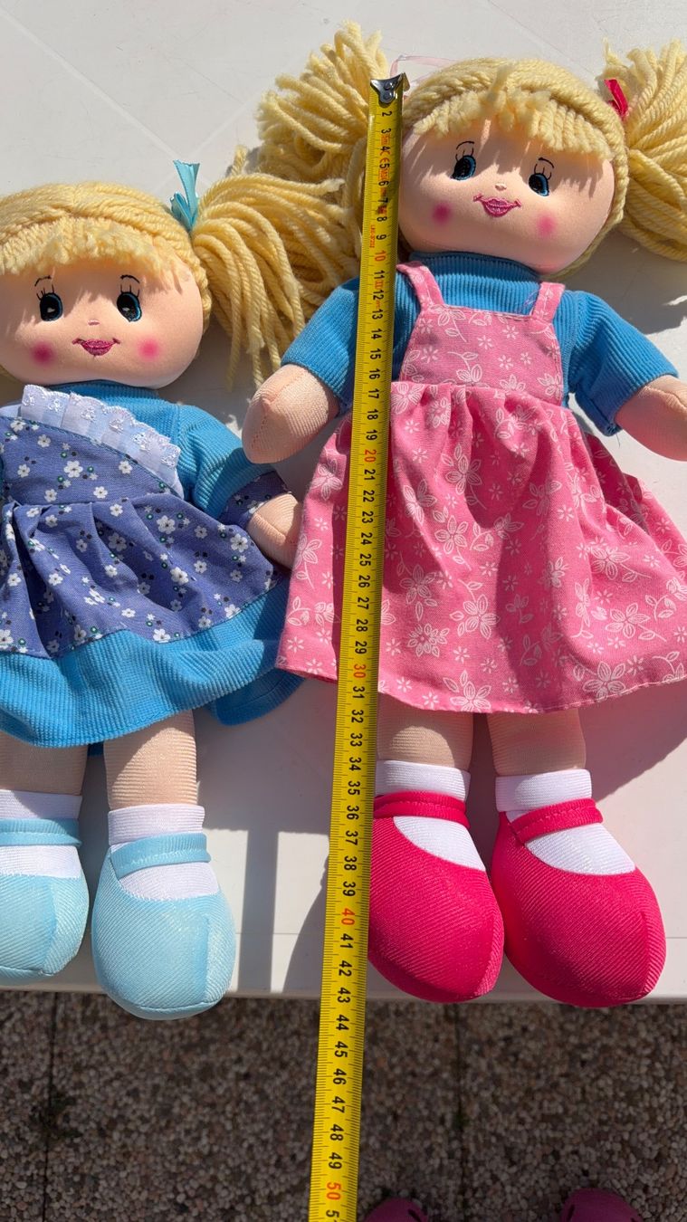 Bambole: Süssi Stoffpuppen, Zwillinge – Usato da Cugnasco venduto da tizianaq 1