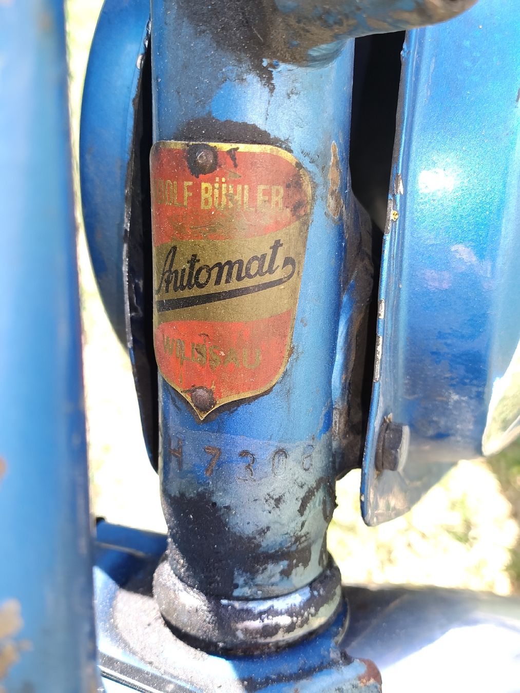 Mofa-Ersatzteile: Mofa Rahmen 621  – Gebraucht aus Bleienbach von Sollbergerhof 3