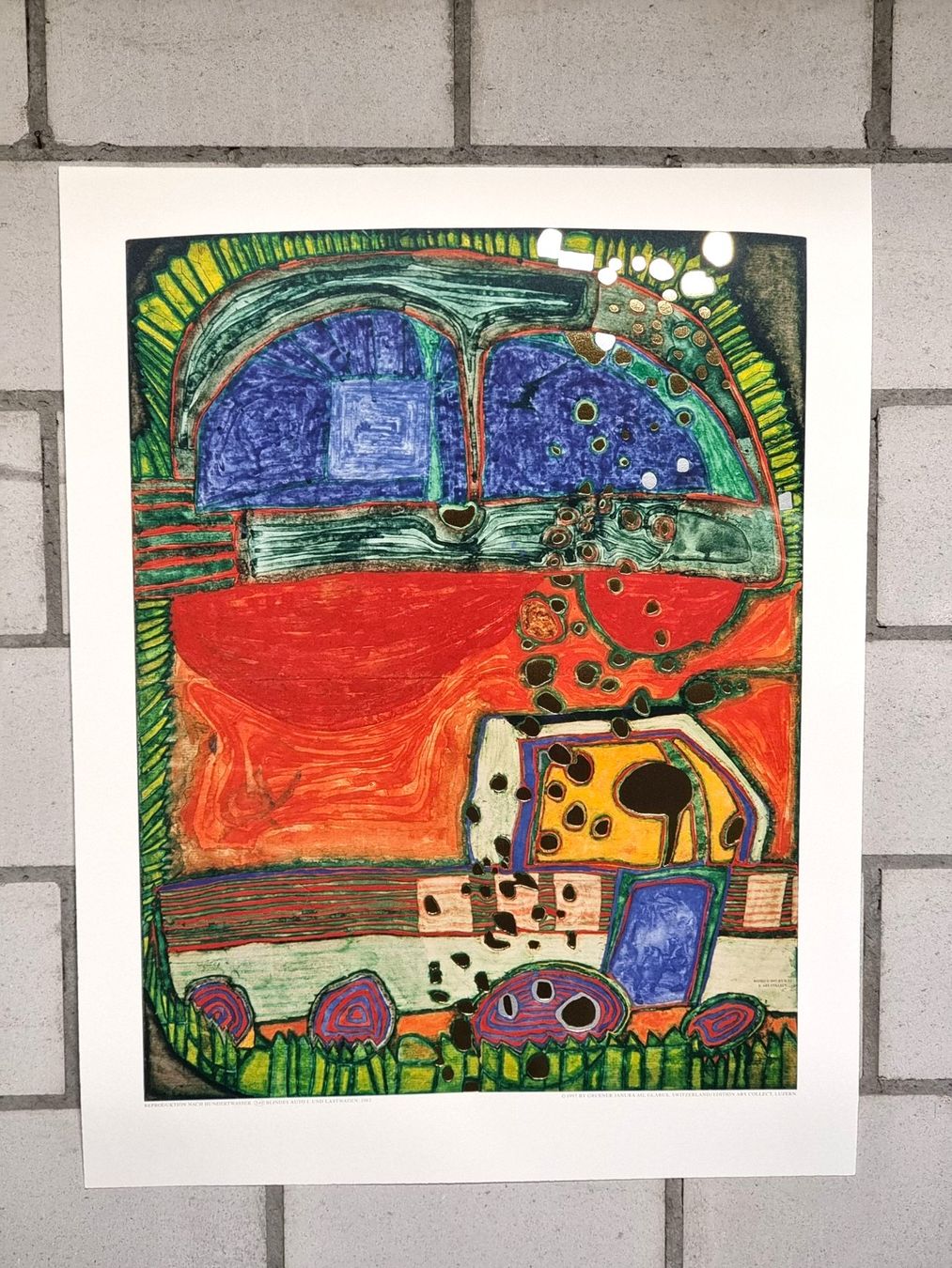 Grafiken & Lithographien: Friedensreich Hundertwasser Neu ohne Rahmen – Neu (gemäss Beschreibung) aus Zürich von Zuerichparis08