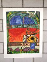 Friedensreich Hundertwasser Neu ohne Rahmen