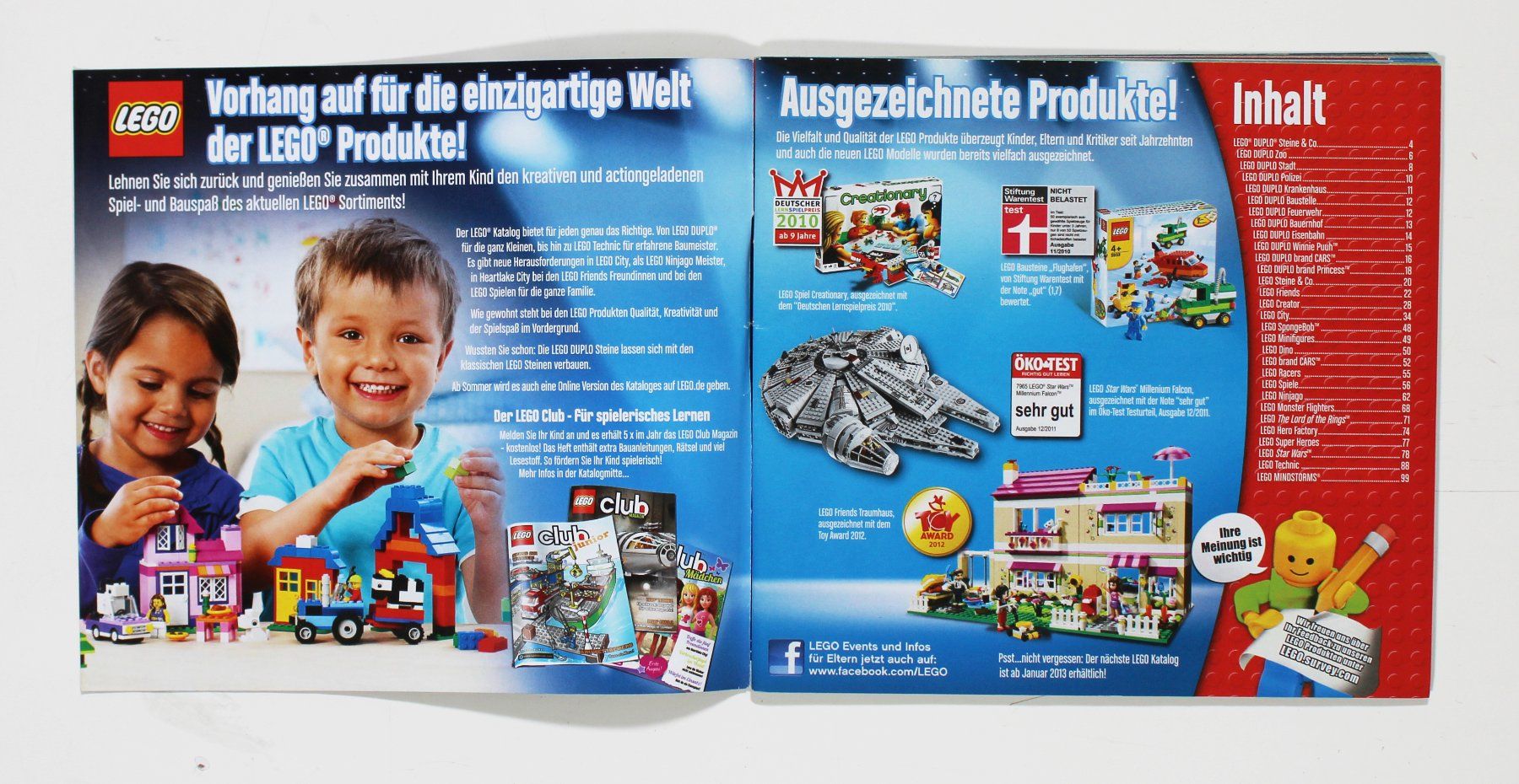 Lego Documenti: LEGO KATALOG Juli - Dezember 2012 - DARTH VADER – Nuovo (secondo la descrizione) da Brüttisellen venduto da Collector-Corner 1