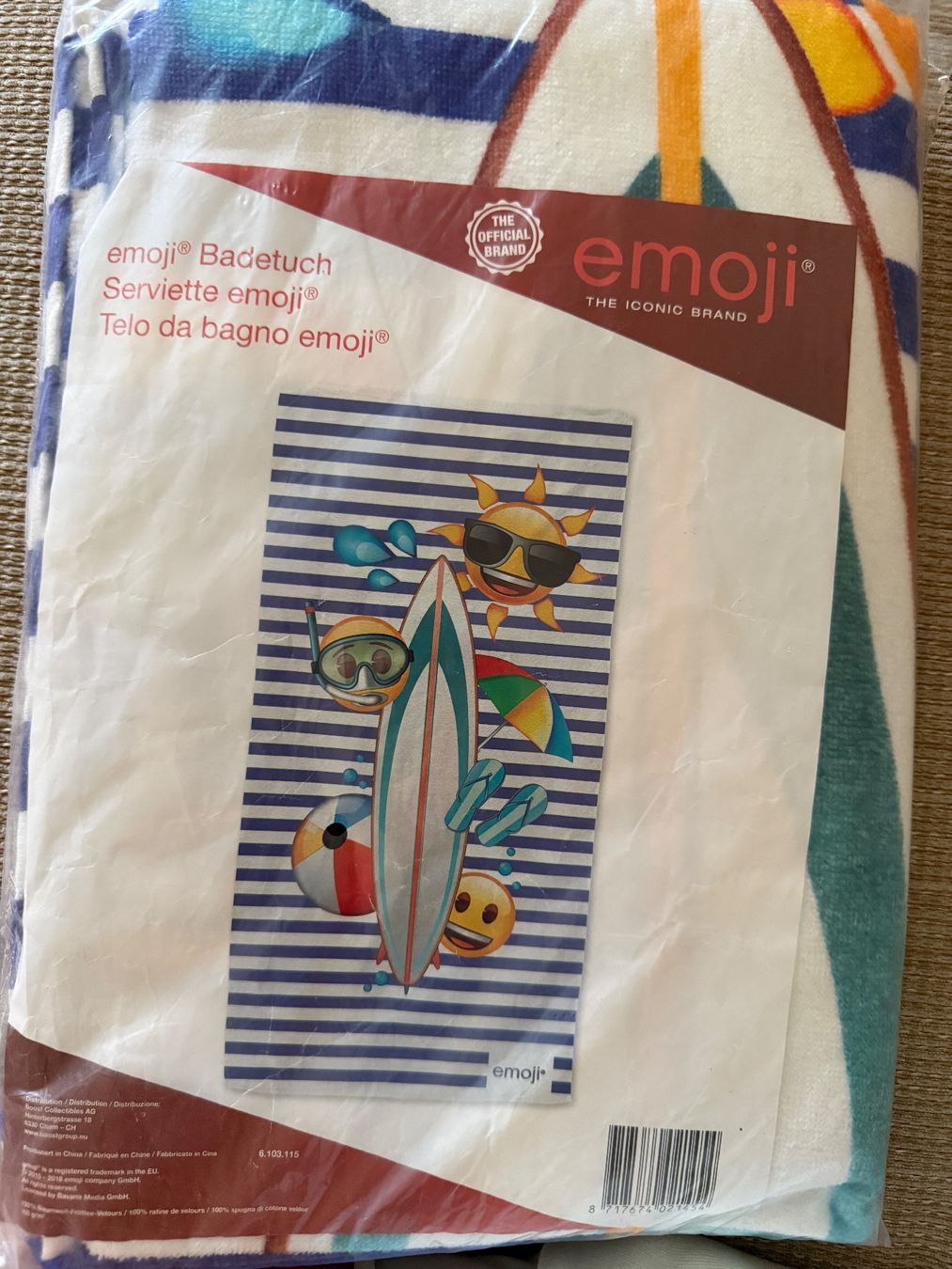 Coop Badetücher: Badetuch Emoji Coop – Gebraucht aus Küsnacht ZH von nat_m97w