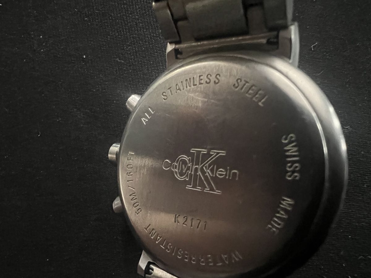 Calvin Klein Uhren: Calvin Klein Herren Uhr, Model K2171! – Gebraucht aus Mellingen von Oelquelle 2