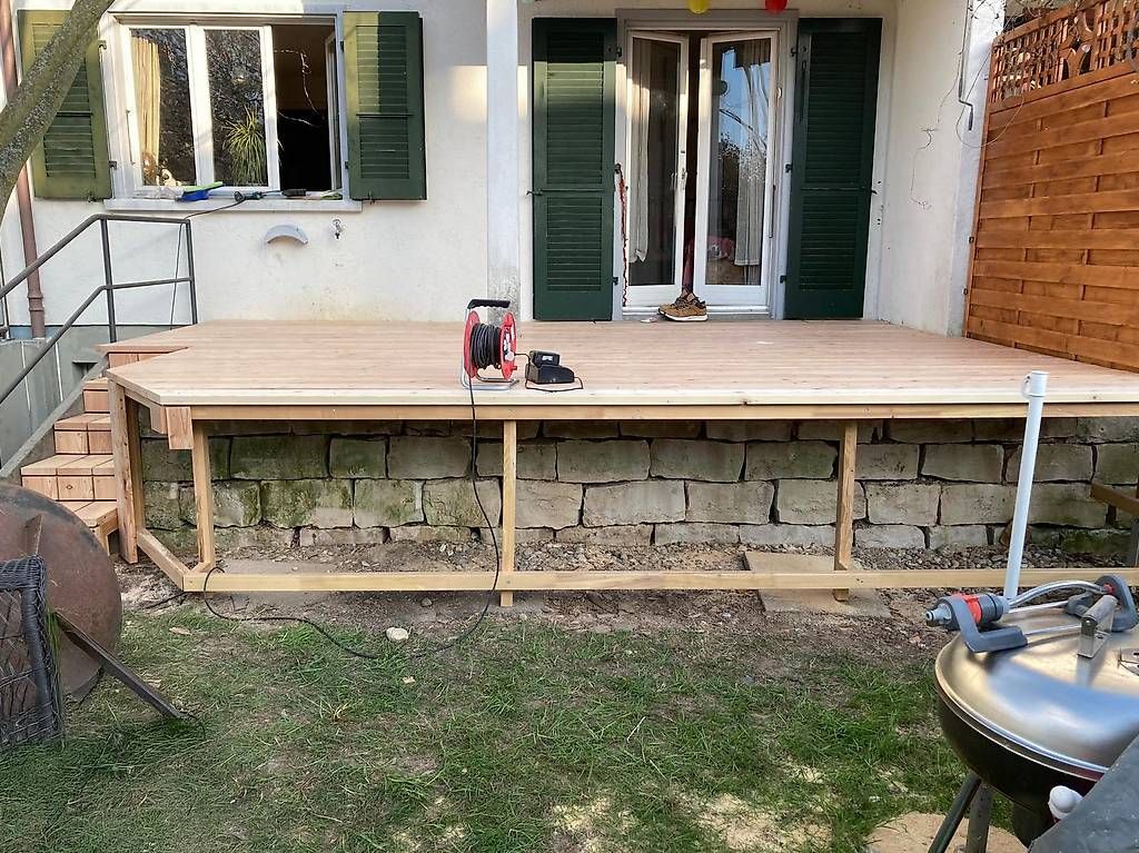 Articoli in legno: Terrassenboden aus Lärche nach Mass – Nuovo (secondo la descrizione) da Böckten venduto da unikatum 2