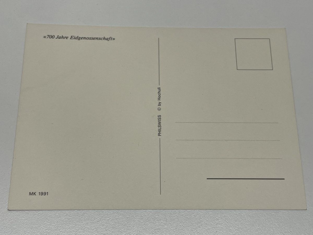 Cartoline postali: 2 AK mit Couvert / Eidgenossenschaft Rütlischur – Nuovo (secondo la descrizione) da Rümlang venduto da euqinom16 2
