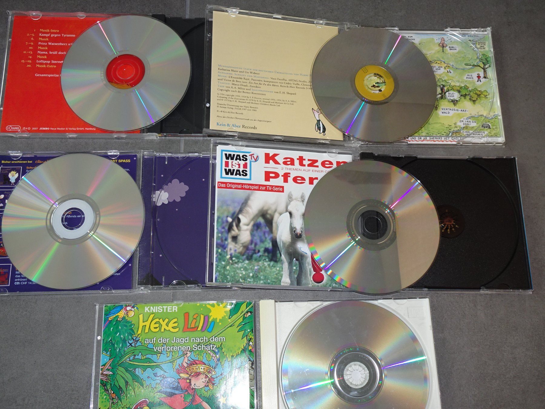CD: Kinder Hörspiele CD Sammlung, 5 Stk. – Usato da Bassersdorf venduto da Brilliance 6