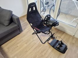 Playseat Challenge + Lenkrad und Pedal Logitech G923