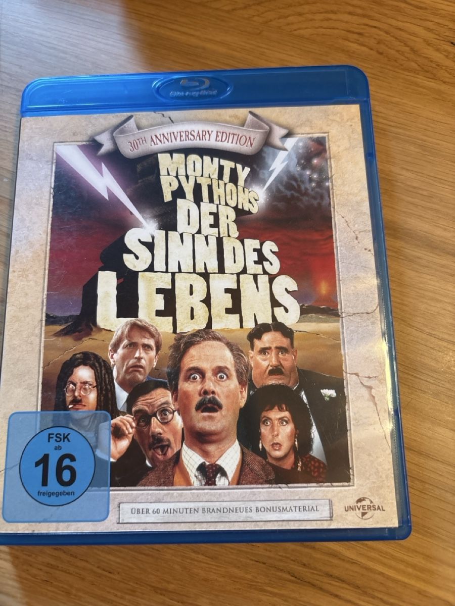 Tutti i DVDs: Monty Python - Der Sinn des Lebens, Blu-ray – Usato da Meiringen venduto da sam_m589
