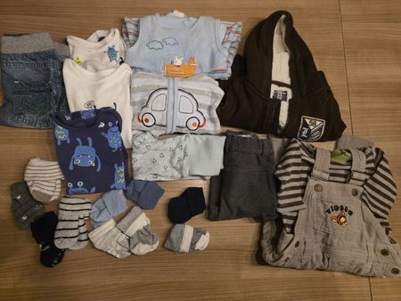süsses Babypaket,👶🍁⛄️ Junge, 22-teilig ab Geburt, Gr.56-74