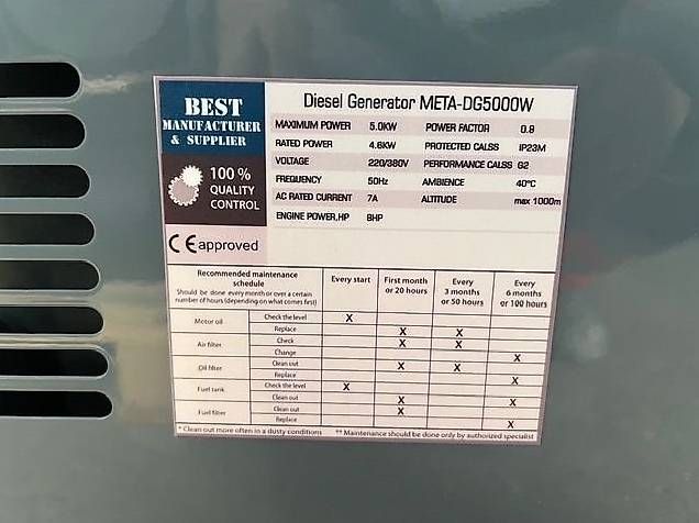 Generatori di corrente: Notstromgenerator 5kw Diesel defekt – Difettoso da Gohl venduto da joe_k8lq 3