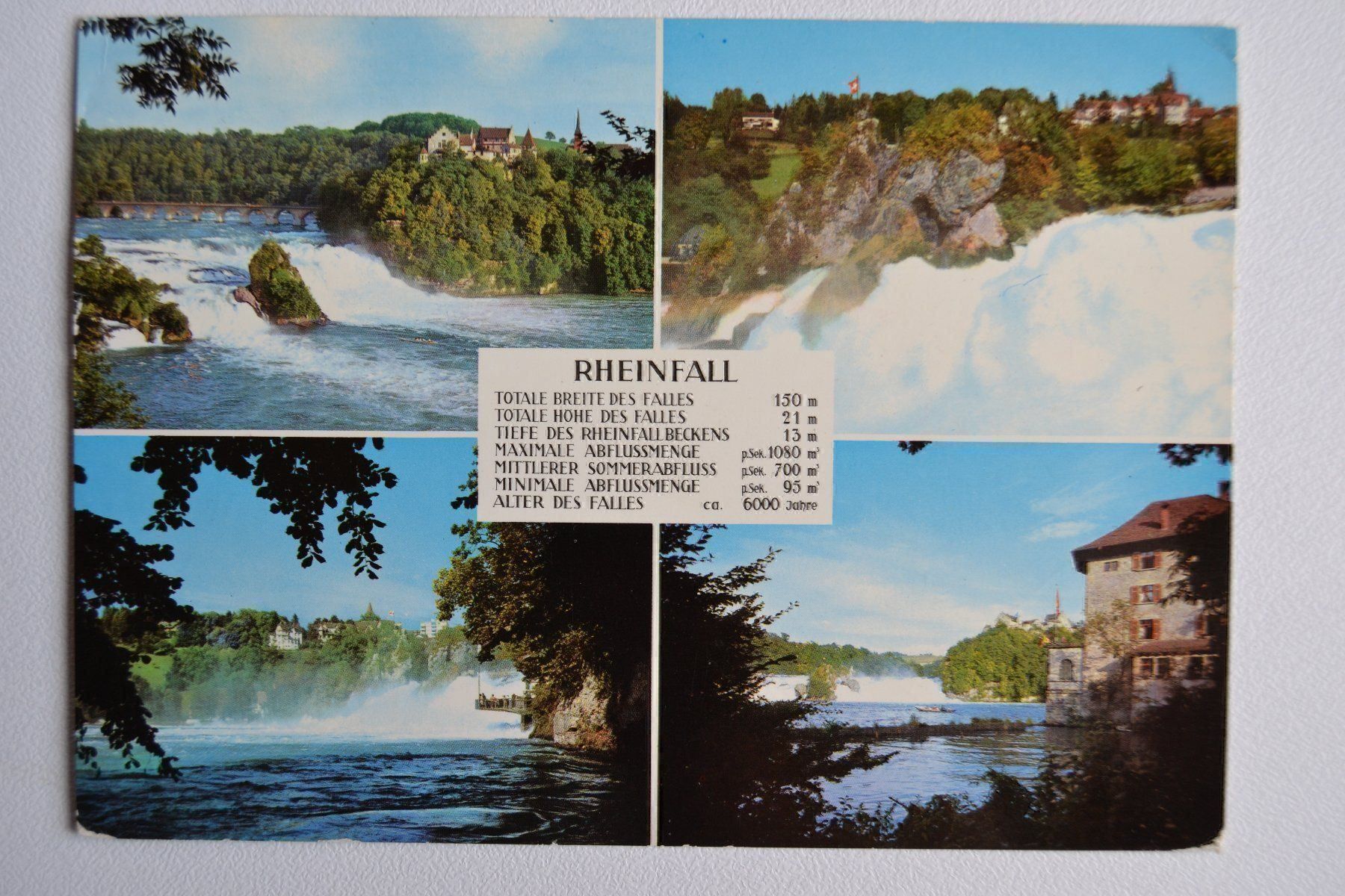 Cartoline postali: Rheinfall bei Neuhausen – Usato da Beinwil am See venduto da kajak55