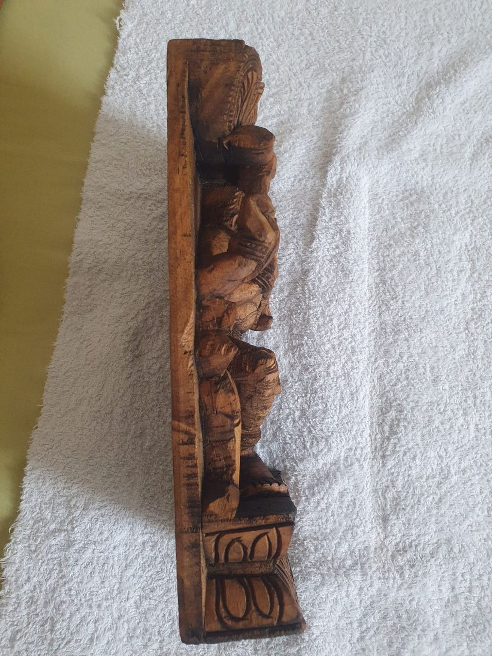 Xilografie: 2 indische Holzschnitzerei – Usato da Basel venduto da FirstClass4000 7