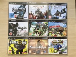 9 Playstation 3 promo games with cover