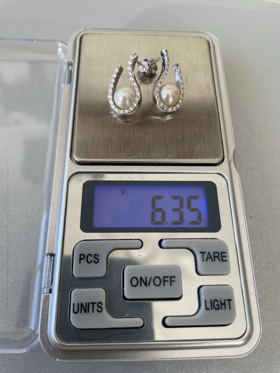Bucherer Orecchini pendenti & Orecchini a lobo: Brillant Ohrstecker Weissgold 750 – Nuovo (secondo la descrizione) da Siebnen venduto da Starlauf 6