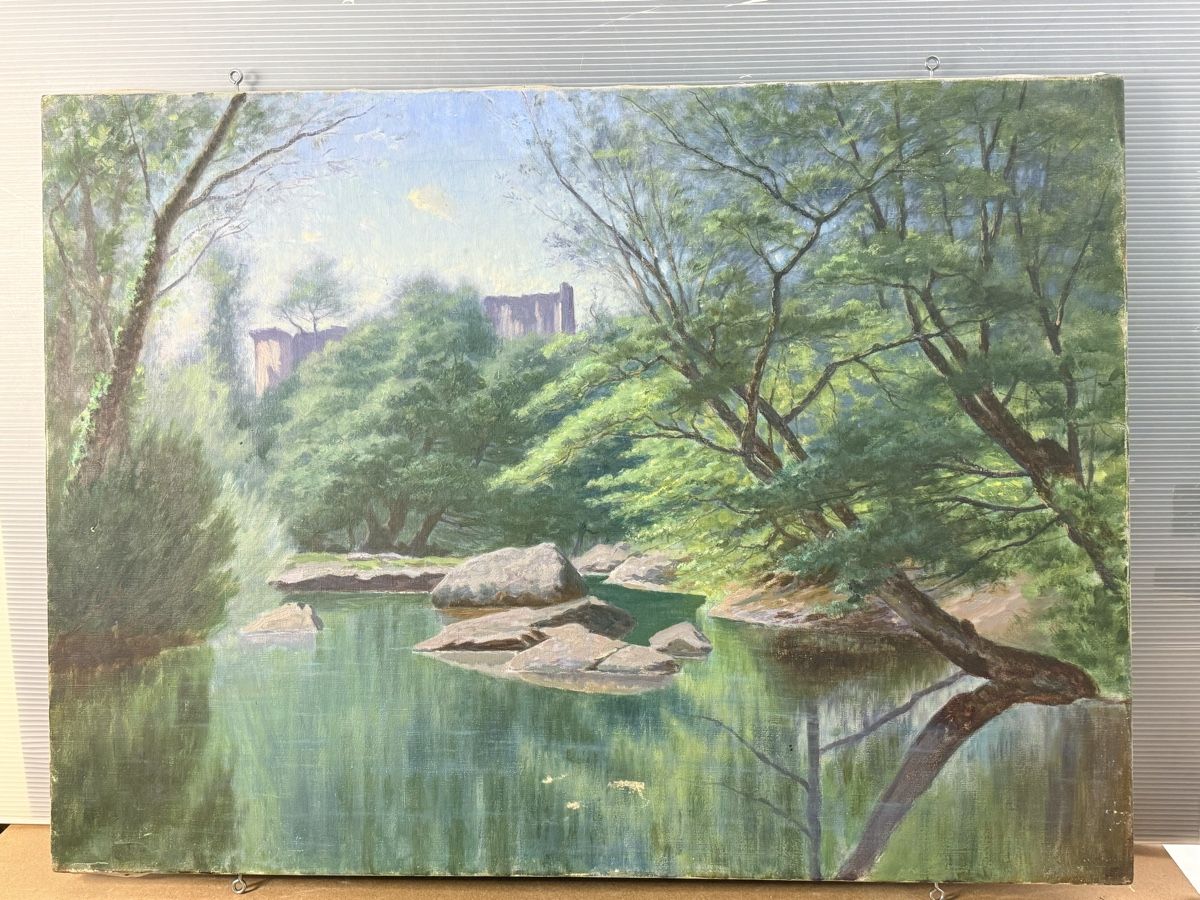 Dipinti: Ölgemälde 54x74.5cm – Usato da Solothurn venduto da NUVICO 1
