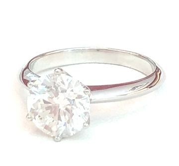 Anelli: 2.01ct. E/SI Zweikaräter Solitärring Diamantring, LP 32.900 – Nuovo e nell'imballaggio originale da Zürich venduto da juwelier-damken 5