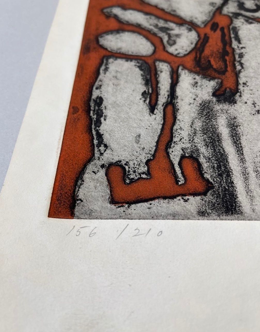 Grafica & Litografie: Leonard Edmonson, handsigniert, nummeriert – Usato da Rain venduto da Pic-Ass 3