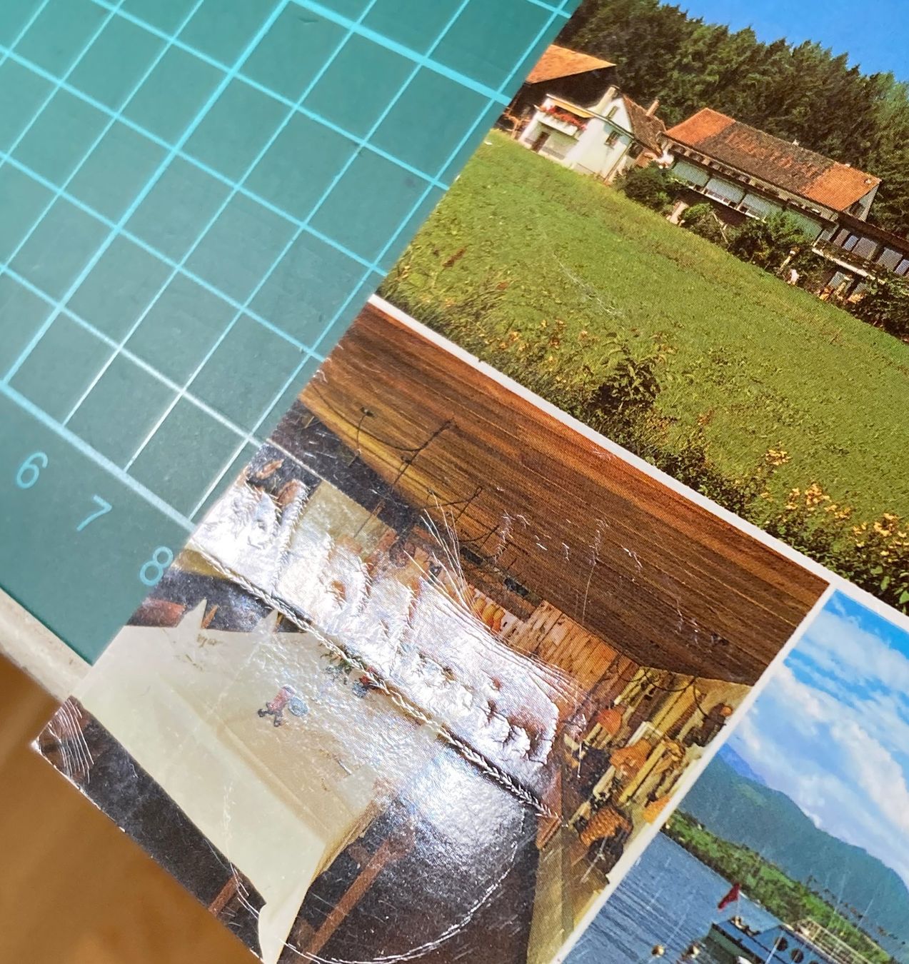 Cartoline postali: Bollingen, Hotel Schiff, 1985 – Usato da Lenzburg venduto da fh1 2