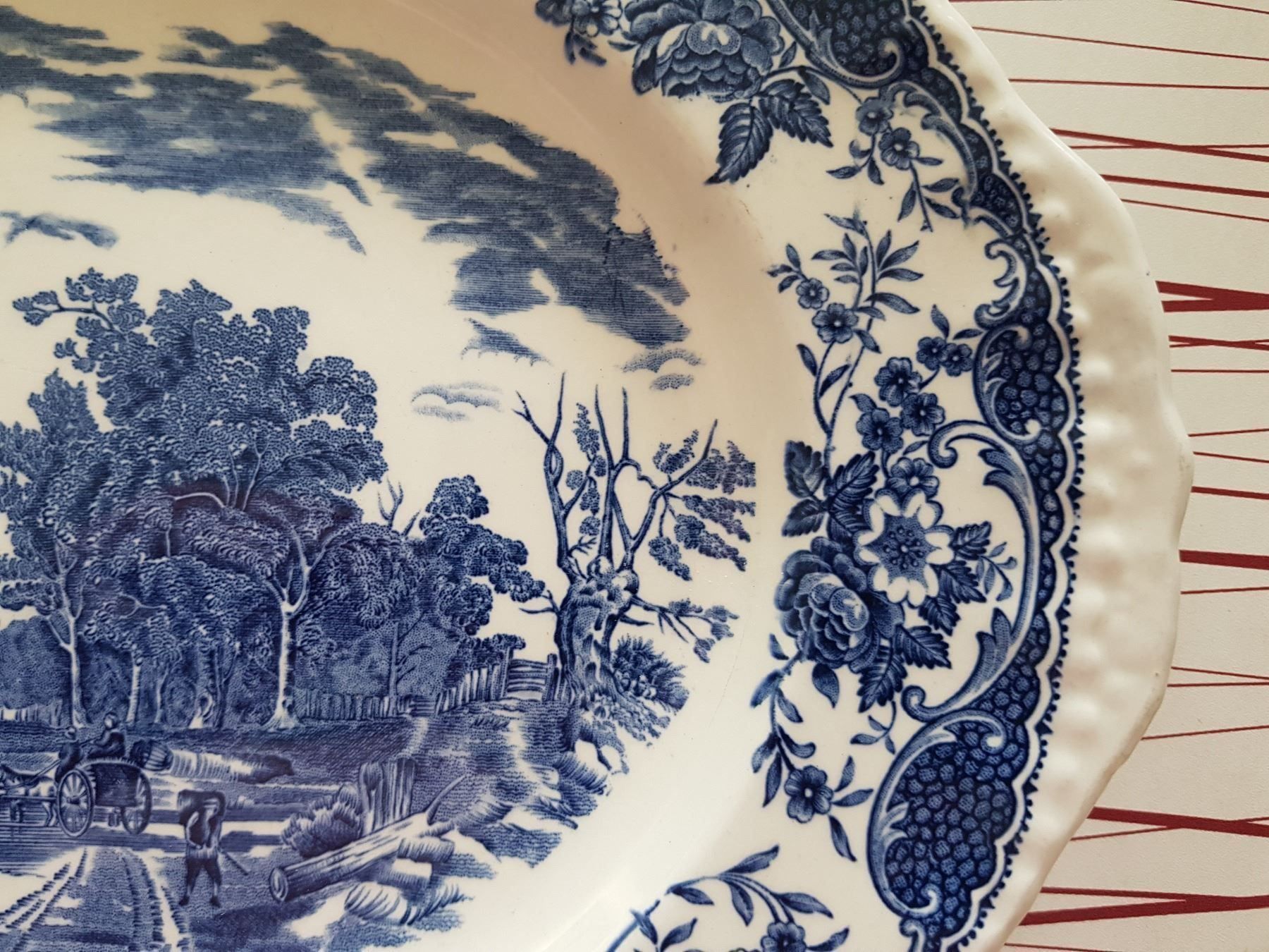 Teller: ROYAL TUDOR WARE OLDE ENGLAND Assiette / Teller – Gebraucht aus Cossonay-ville von Super-Price-Quality 6