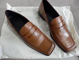 Mocassin Massimo Dutti couleur cuir en  taille 40 neuve