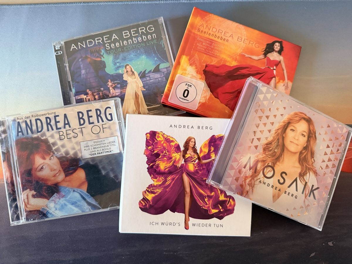 CD: 5 CDs von Andrea Berg – Usato da Biberstein venduto da romeo_86