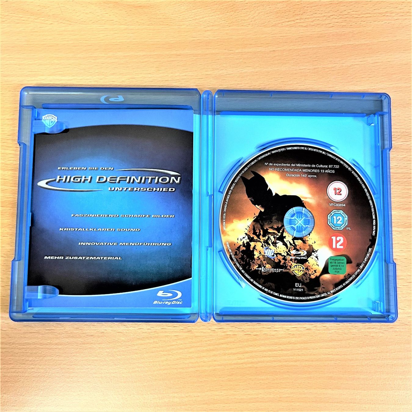 Tutti i DVDs: Blu-Ray - Batman Begins – Usato da Amlikon-Bissegg venduto da riestig 1