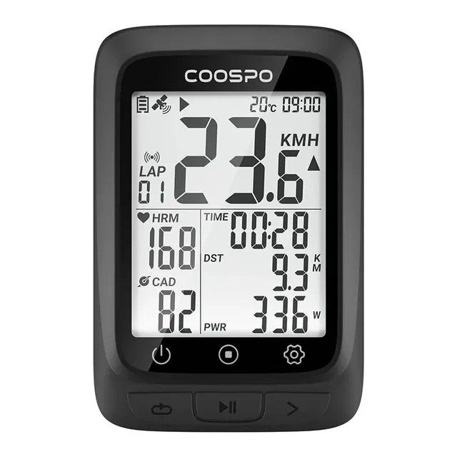 Computer & Strumenti di misurazione: Fahrrad-GPS kabellos drahtloser computer Bluetooth tacho – Nuovo e nell'imballaggio originale da Genève venduto da Top-Trend