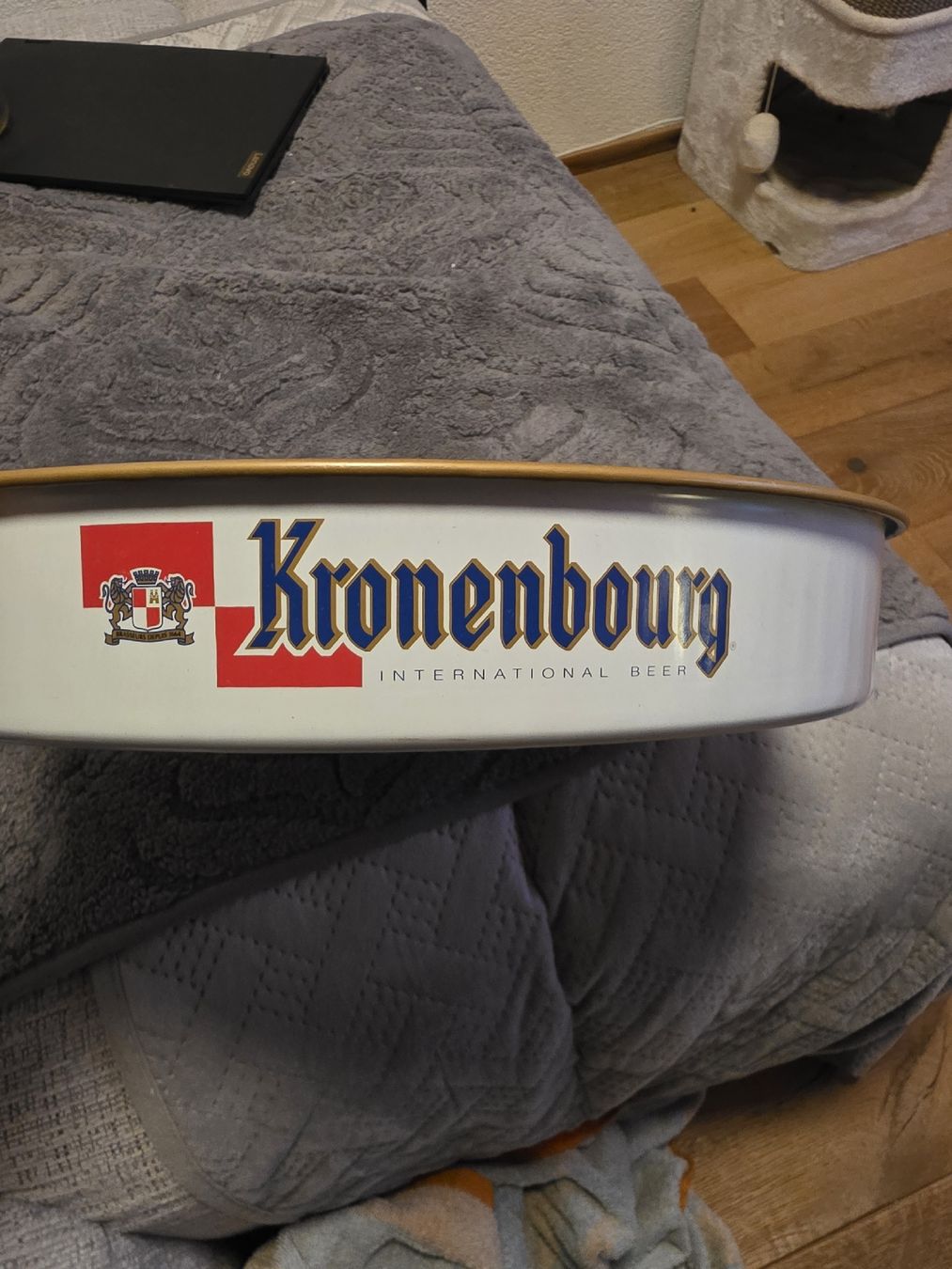 Piatti di portata: Kronenbourg Bier Tablett, Vintage – Usato da Grossaffoltern venduto da kaefer14 2