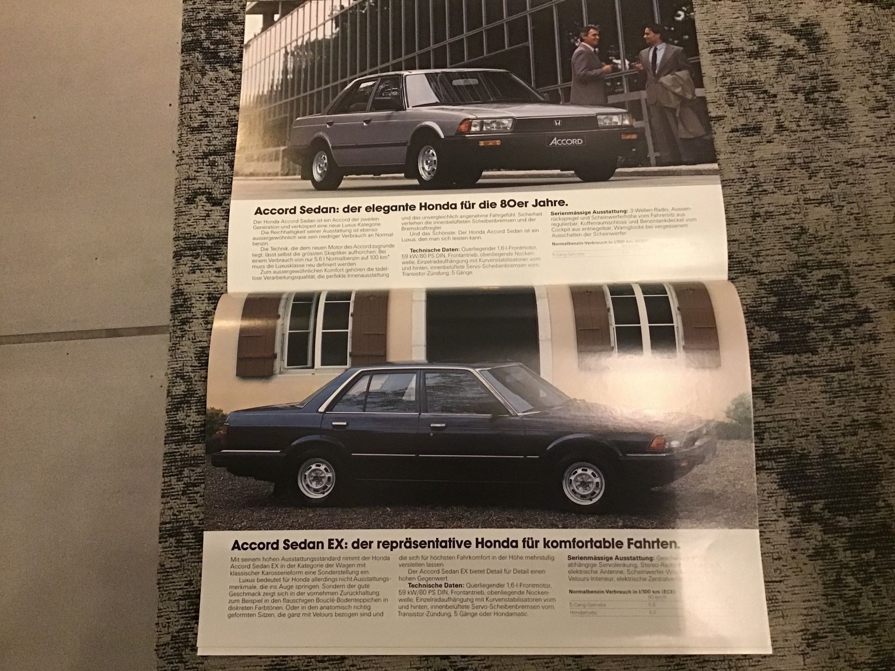 Honda Documenti: Honda Programm Verkaufsprospekt 1982 – Usato da Scherzingen venduto da Starseller62 6