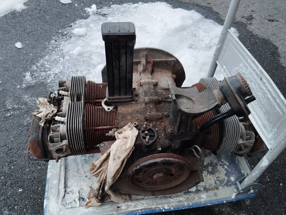Schne Vw Kfer Motor Bild