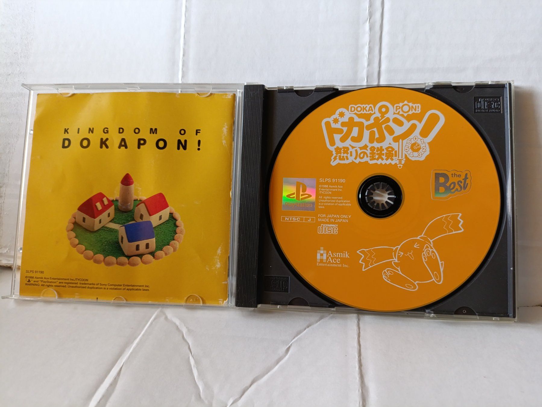 Sony Giochi: Doka Pon! PS1 Japan – Usato da Wil SG venduto da Donaldus 2