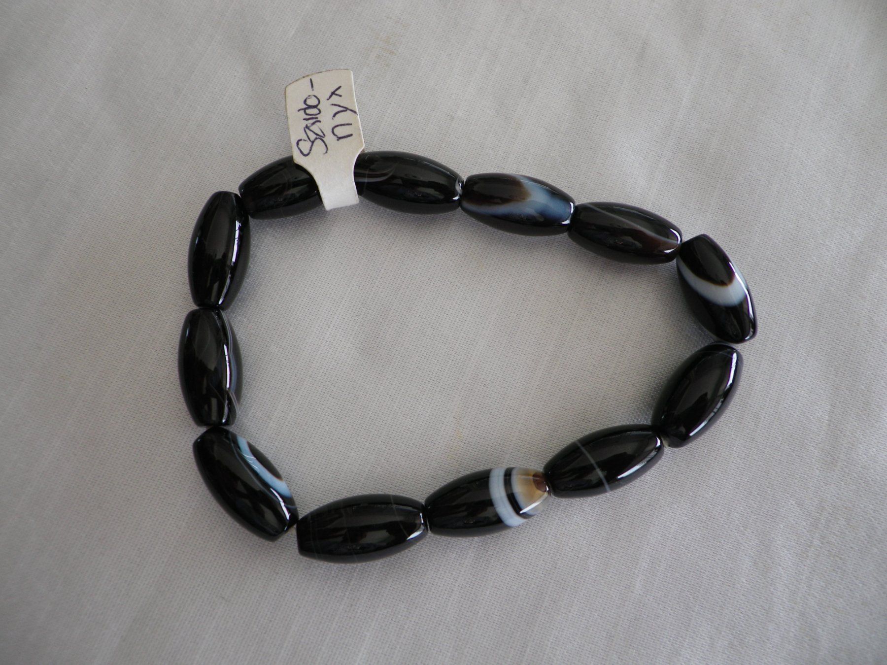 Bracciali & Braccialetti: Echt-Stein Armband Sardonyx – Usato da Reinach venduto da Mietze 2