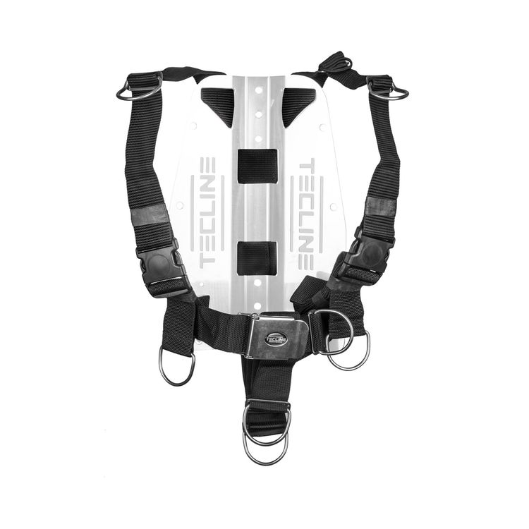 TECLINE HARNESS, BACKPLATE, SHOULDER PAD, BACKPLATE ALU 3 MM (Gebraucht ...