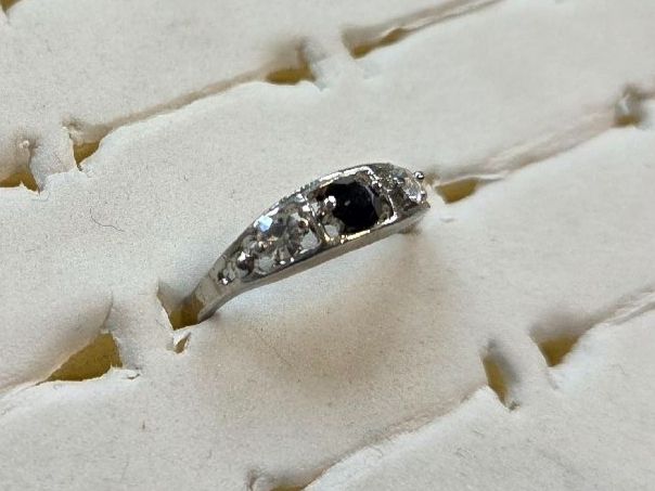 Anelli: Bague fantaisie pierre noire – Nuovo (secondo la descrizione) da Territet venduto da Cenh