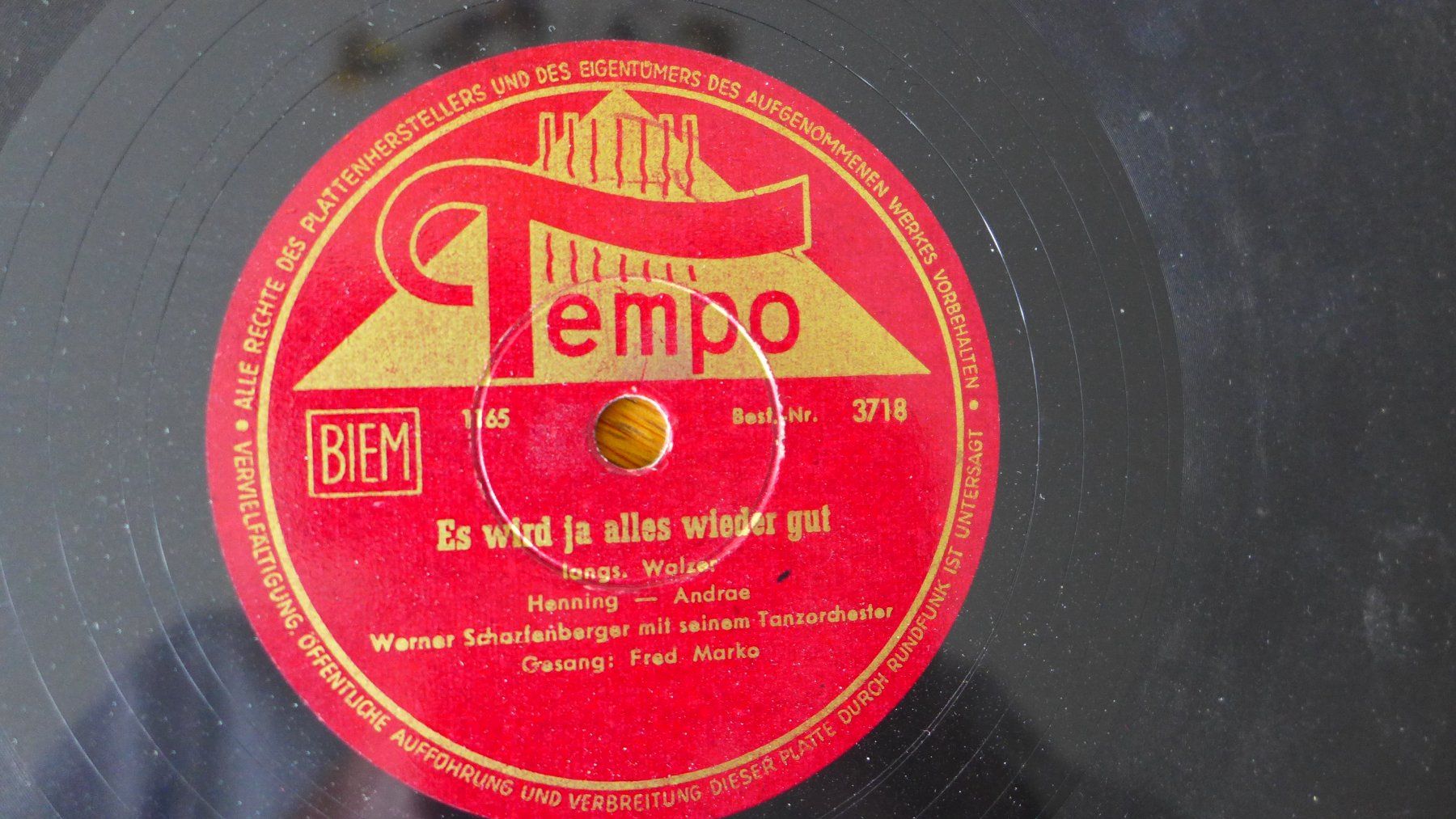 Dischi in vinile: Schellack-Schallplatten und Abspiel-Stahlnadeln – Usato da Basel venduto da Helmuth1945 7