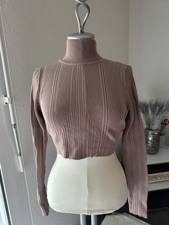 Raffiniertes Strick-Top, Gr. M, Altrosa TOP Zustand