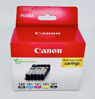 Canon PGI-580 CLI-581 multipack noir cyan magenta jaune