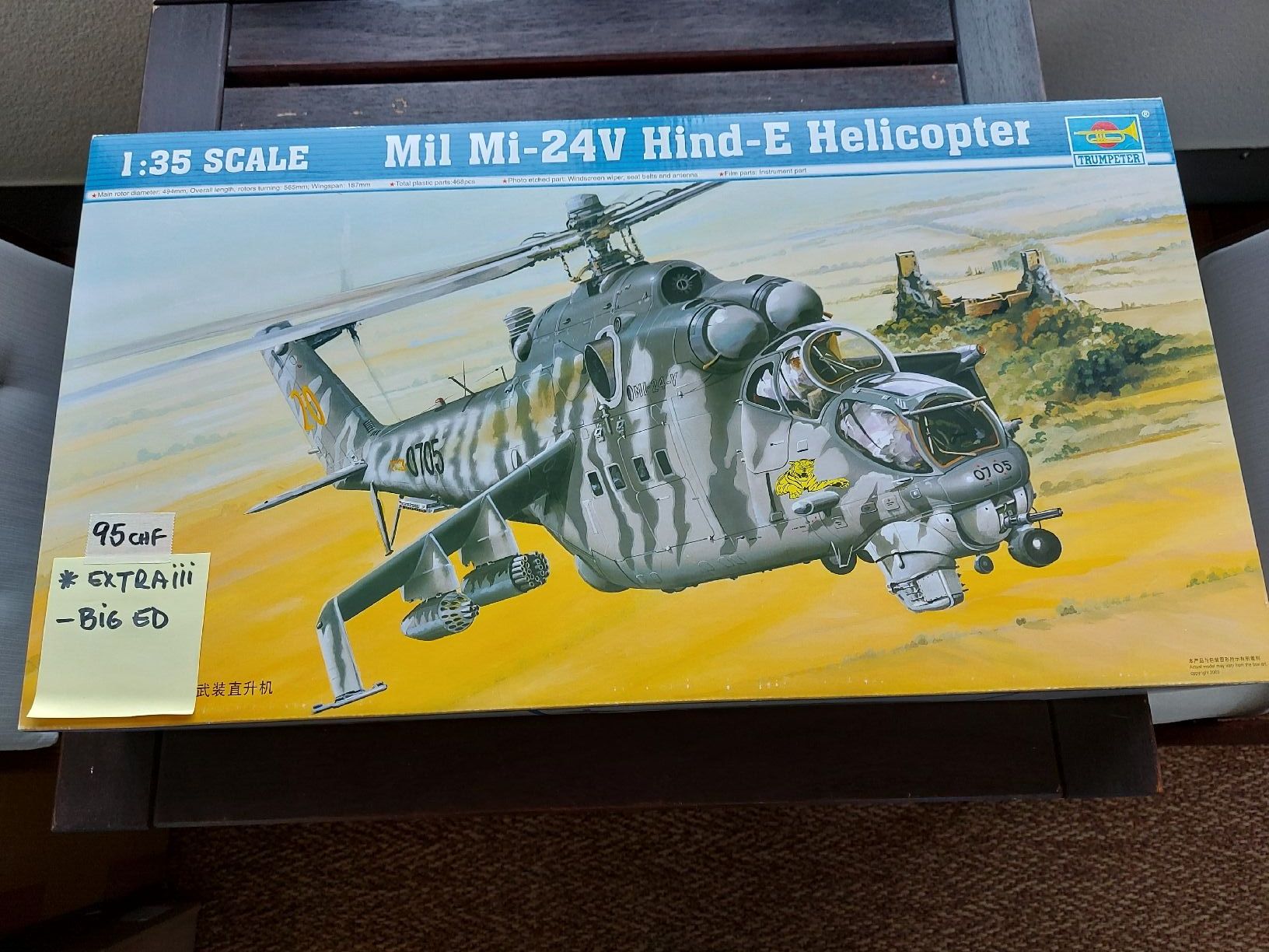 Kit di modellismo & Modellini statici: Mil Mi-24V Hind-e + Eduard Big Ed – Usato da Baden venduto da thailega
