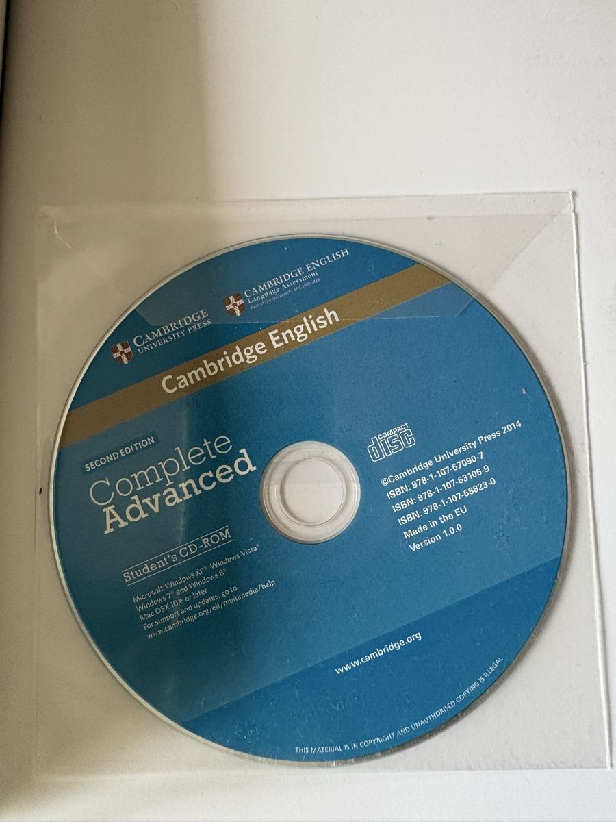 Livres: Cambridge Complete Advanced Student's Book Second Edition – D'occasion à Freienstein par Golfbueb 2