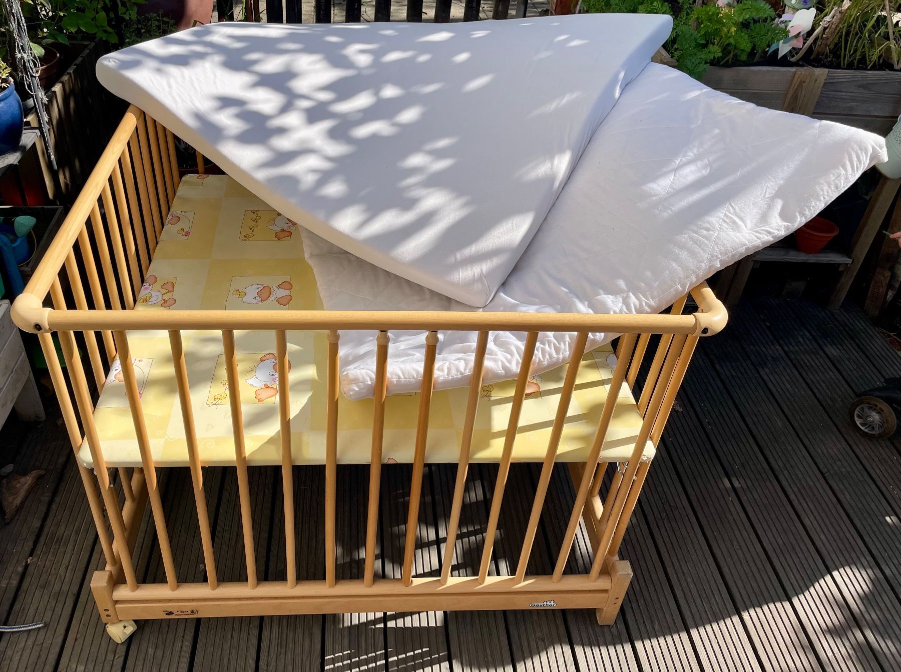 Geuther Box & Barriere di sicurezza: Laufgitter Geuther mit Matratze – Usato da Hüntwangen venduto da fra_7nd2 1