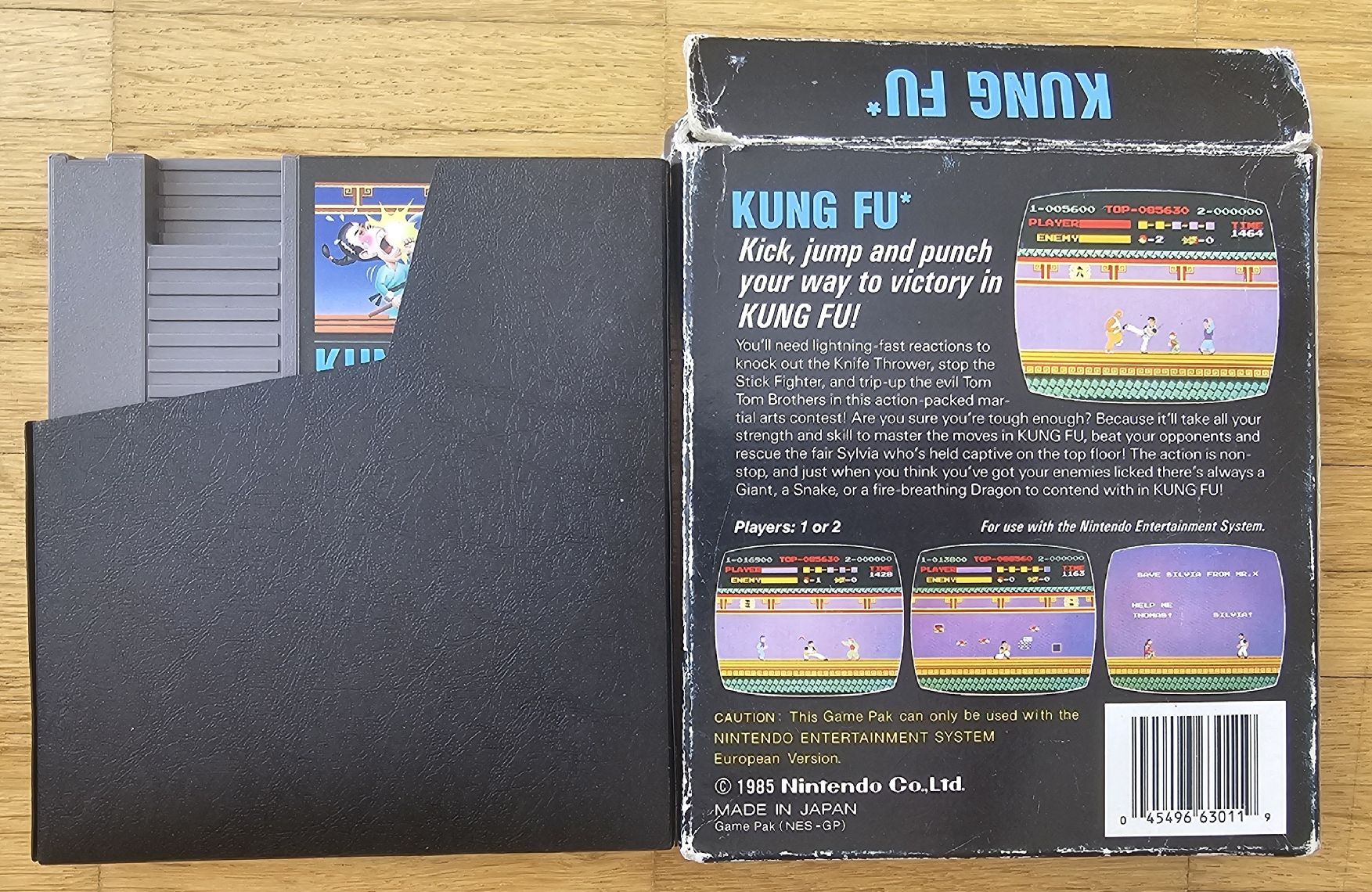 Giochi: Nintendo NES - Kung Fu - SELTENE Small Box OVP Version PAL – Usato da ZUMIKON venduto da 99aes 2