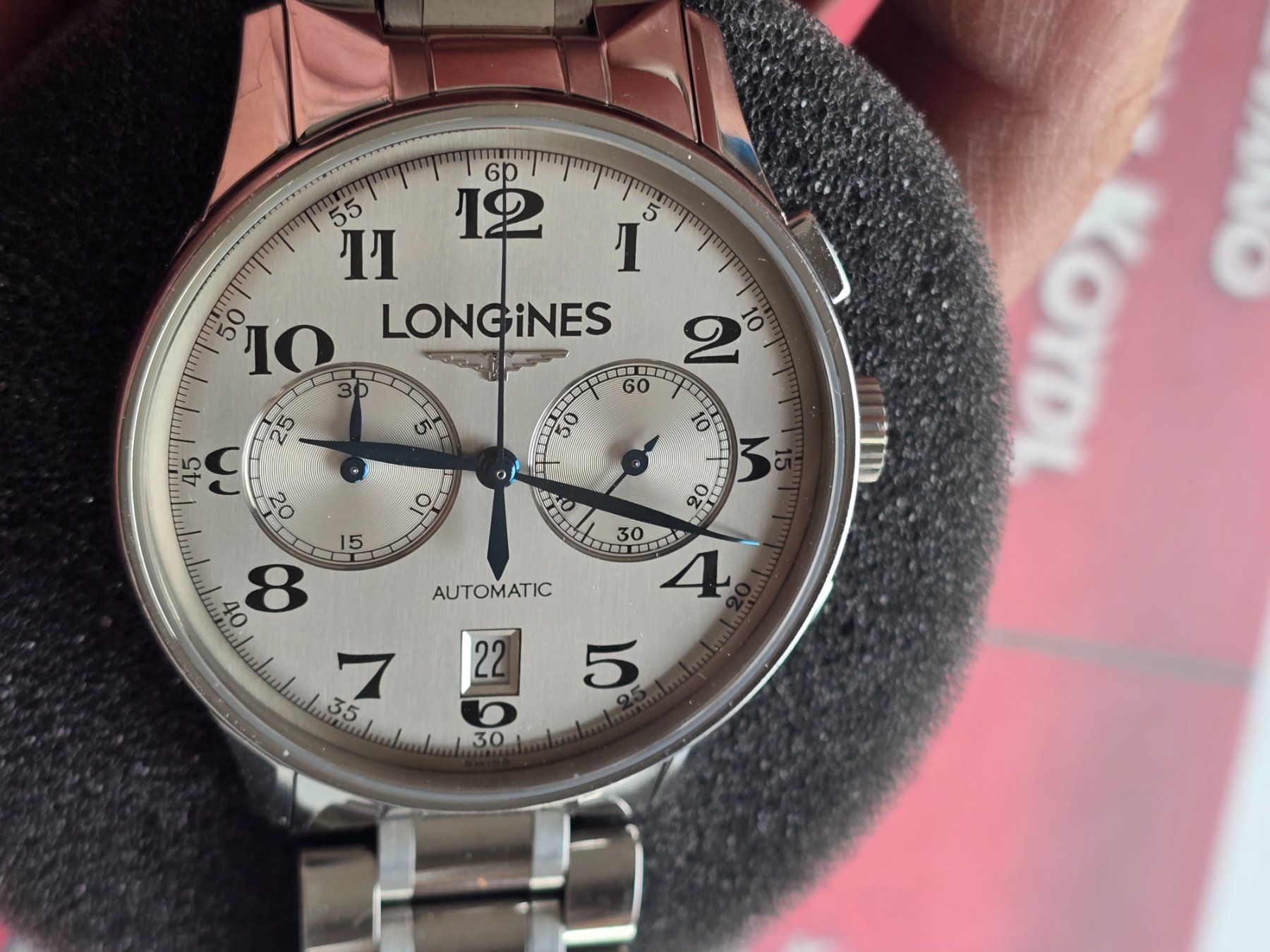 Longines Orologi: Longines Master Collection Chronograph L2 650 4 + Box Jumbo – Usato da Muri AG venduto da Corredor 4