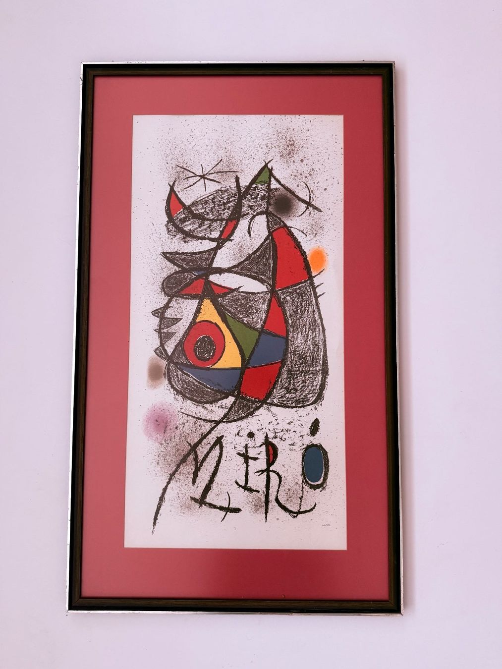Grafica & Litografie: Juan Miro "Peintures, Gouaches, Dessins" Litho – Usato da Wolfertswil venduto da Schorsch3