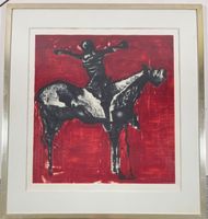 Marino Marini (1901-1980) sehr grosse Lithographie Nr.60/300